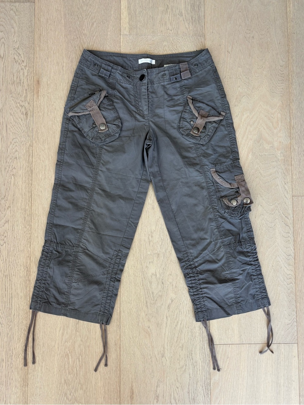 Y2k Promod Cargo Utility Capris